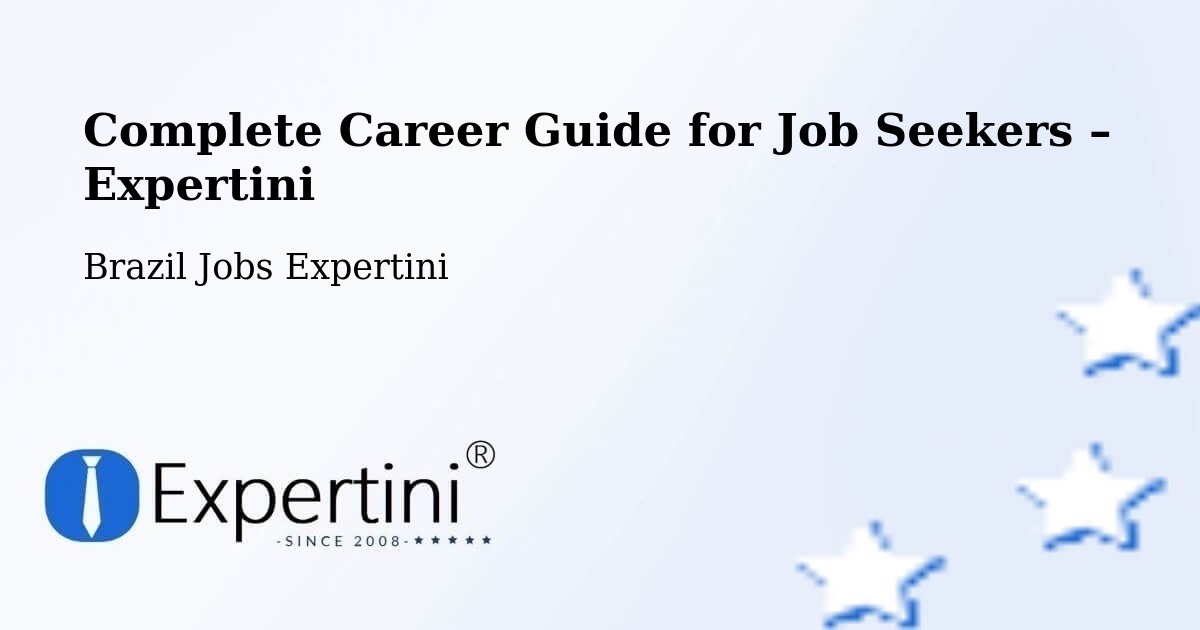Career Guide for Job Seekers – Uberaba - Uberaba, Brazil Jobs Expertini